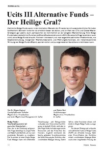 Ucits III Alternative Funds